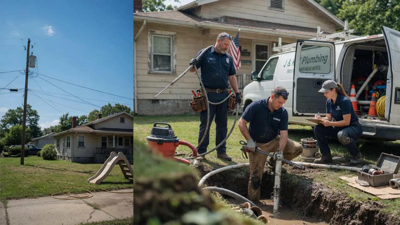 Drain Cleaning in Long Island, KS near me